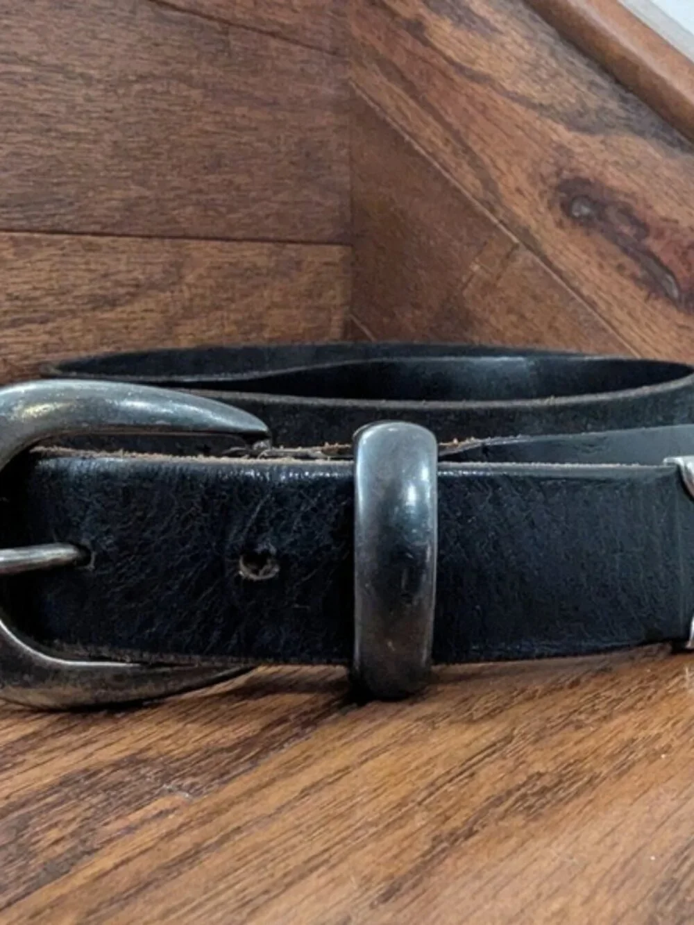 Handcrafted Quality custom made Unisex XXL Western Leather belt made in Canada.